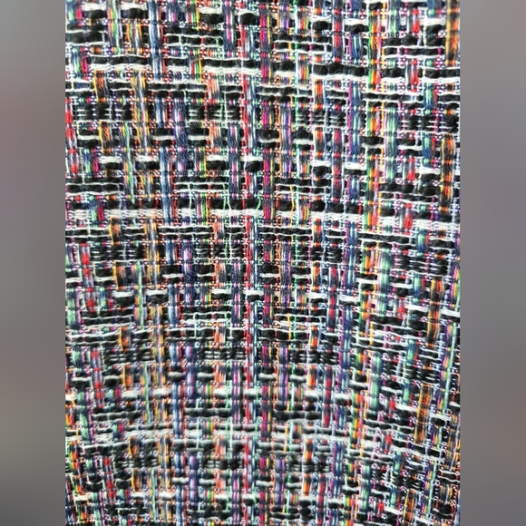 Multicolor Tweed Women's Top - Picture 3 of 9